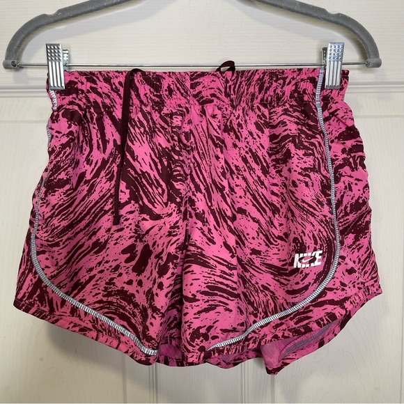 Nike Icon Clash Tempo Reflective Women Running Shorts Pink Black DQ6673 Sz M - Picture 1 of 7